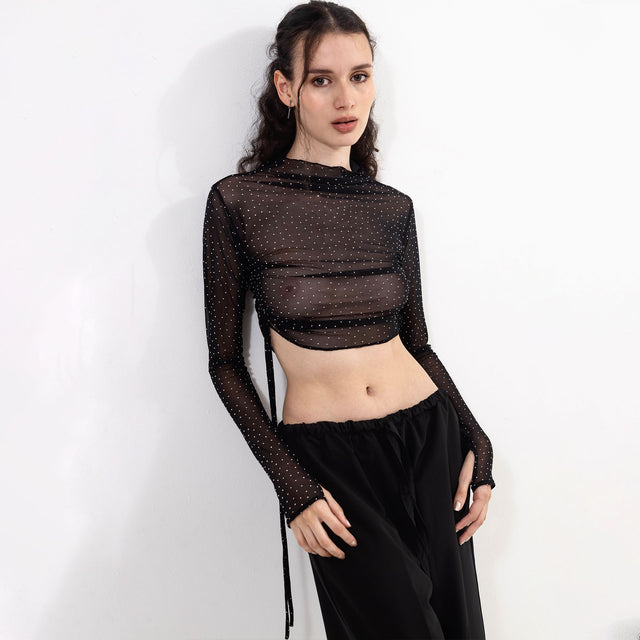 GRACE MESH TOP