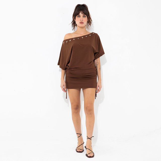 ROCO BROWN DRESS