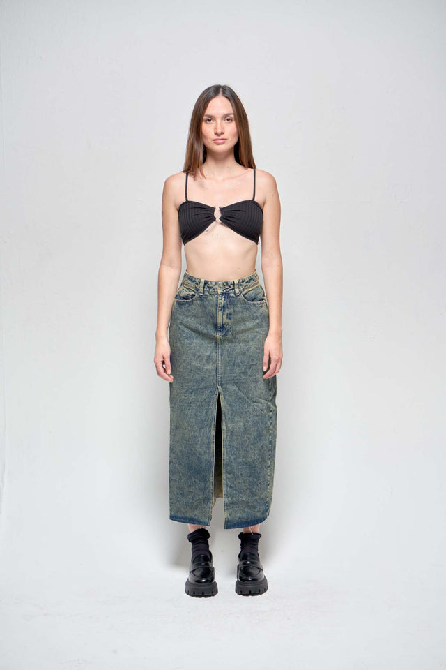 LAYLA DENIM SKIRT