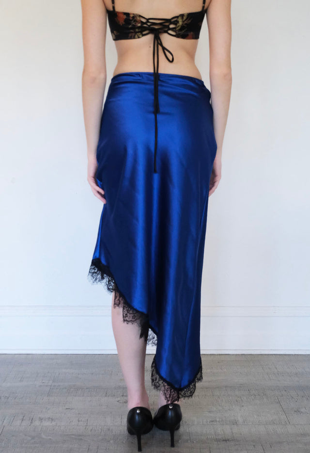 MIU BLUE SKIRT