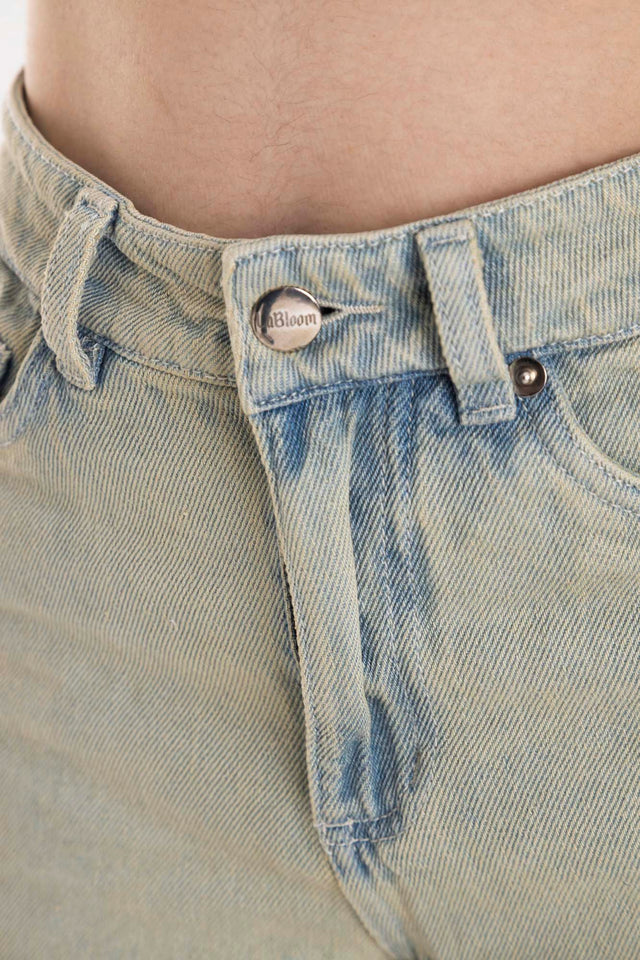 ACID DENIM SHORT