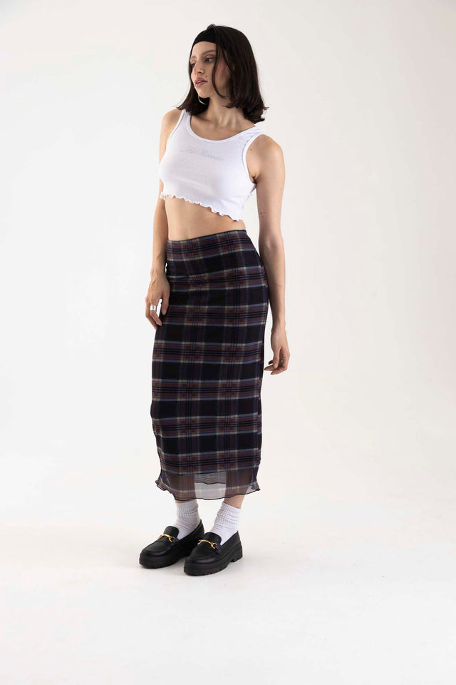 LA BLOOM WHITE TANK TOP