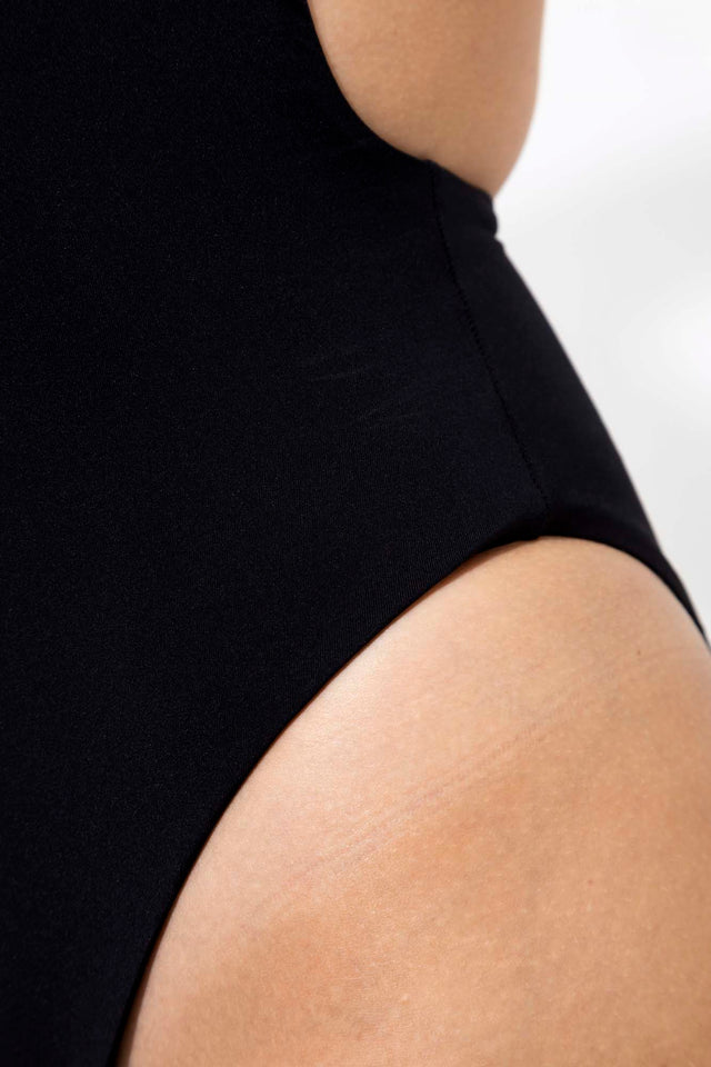 METAL EYELETS BODYSUIT