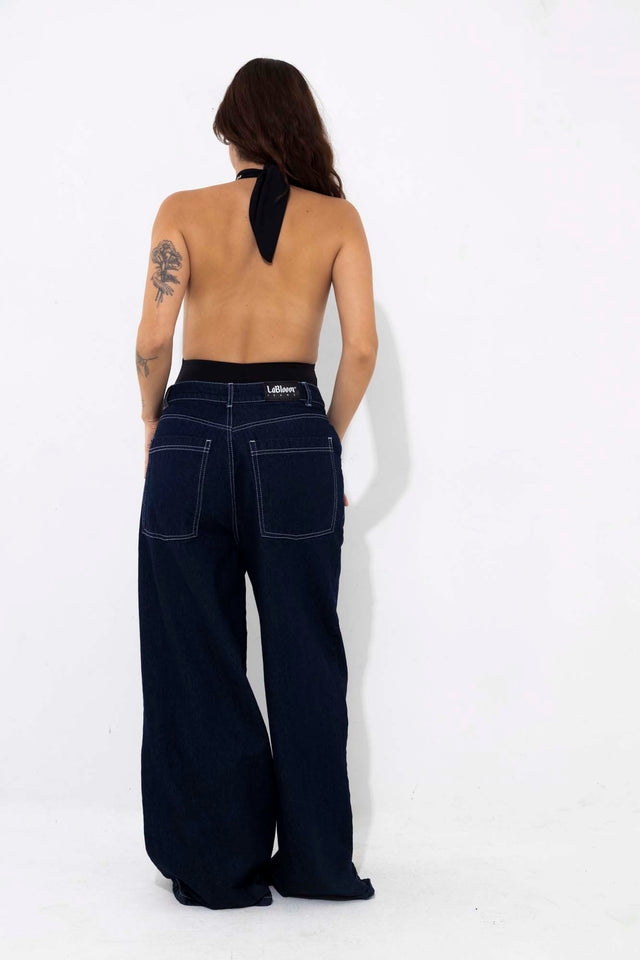 METAL EYELETS BODYSUIT