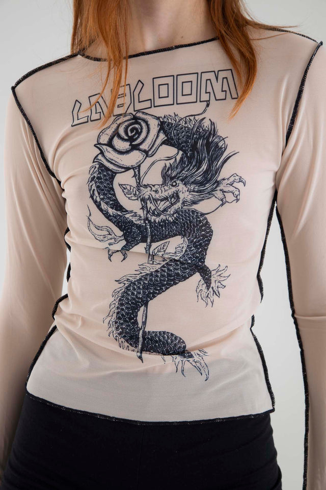 DRAGON NUDE MESH
