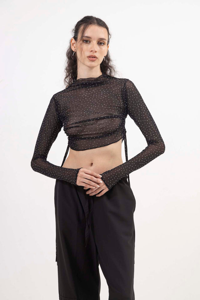 GRACE MESH TOP