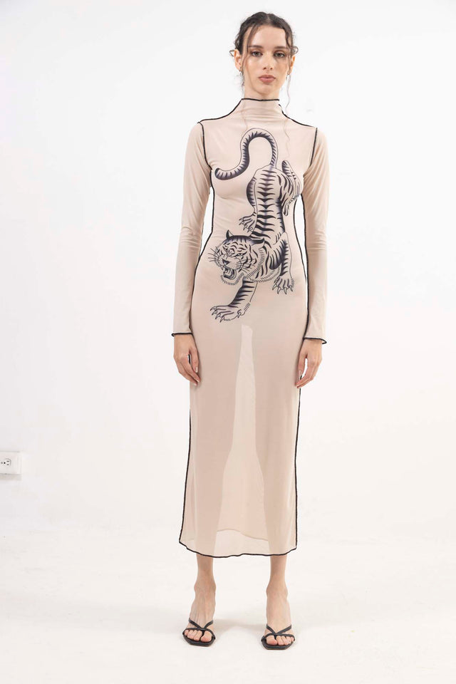 TIGER MESH DRESS