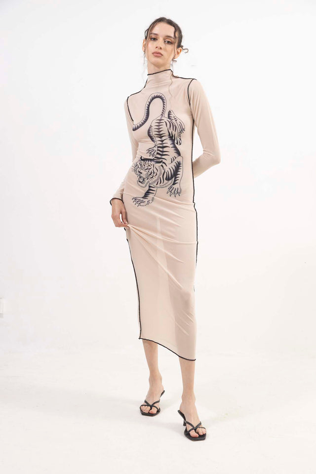 TIGER MESH DRESS