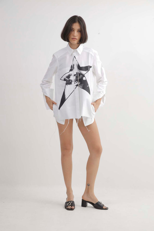 Star Gaze White Shirt