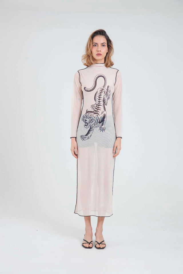 TIGER MESH DRESS