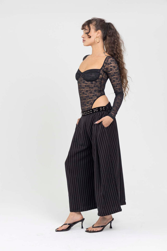 LACE BLACK BODYSUIT