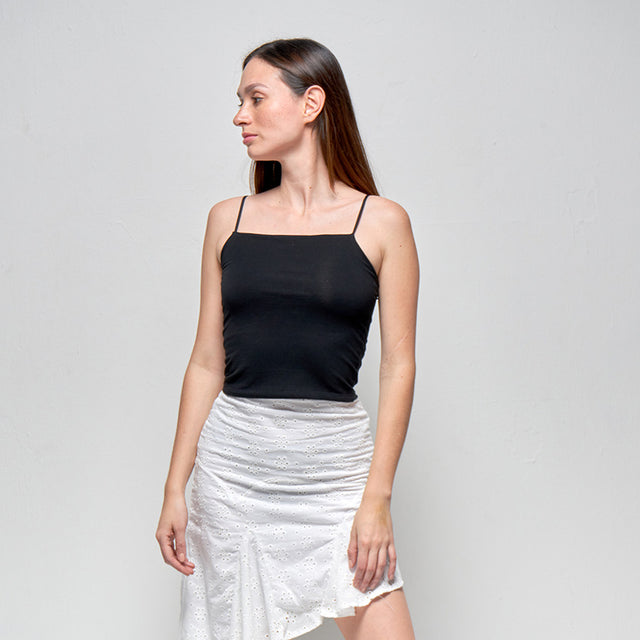 NEOMI BLACK BASIC TOP