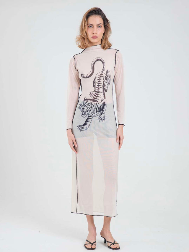 TIGER MESH DRESS