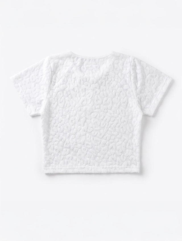NINA WHITE CROP TOP