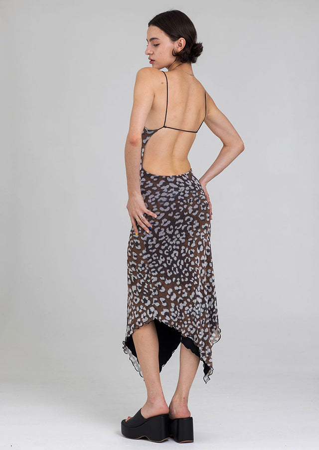SNELL LEOPARD DRESS