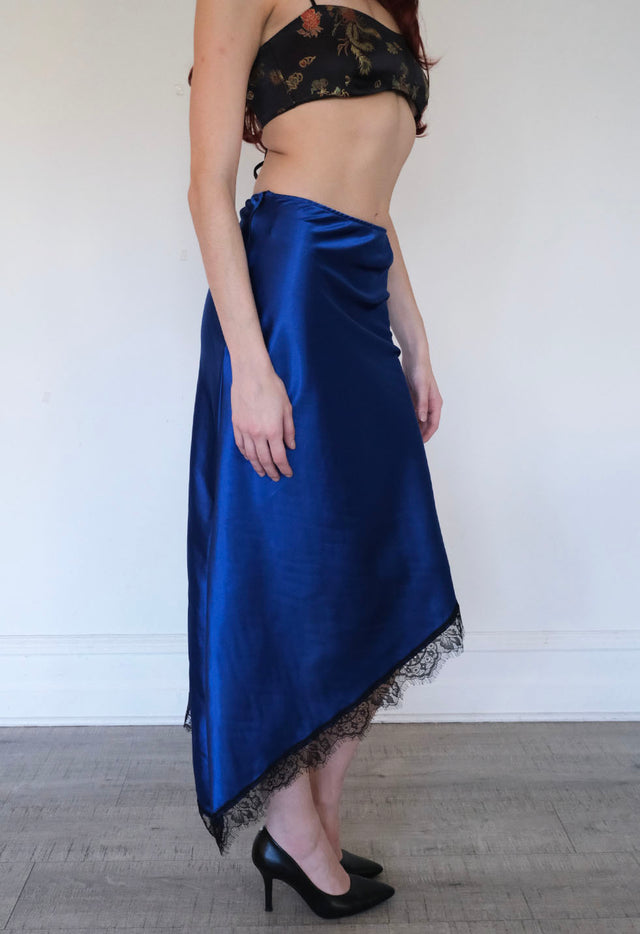 MIU BLUE SKIRT