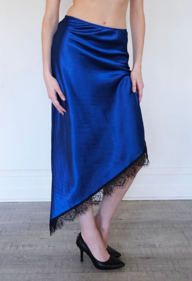 MIU BLUE SKIRT