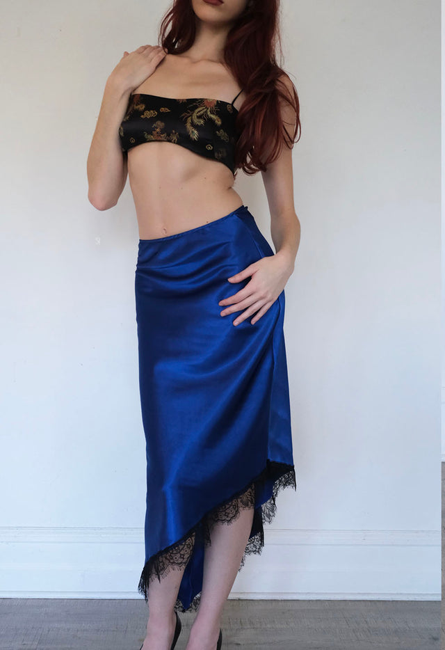 MIU BLUE SKIRT