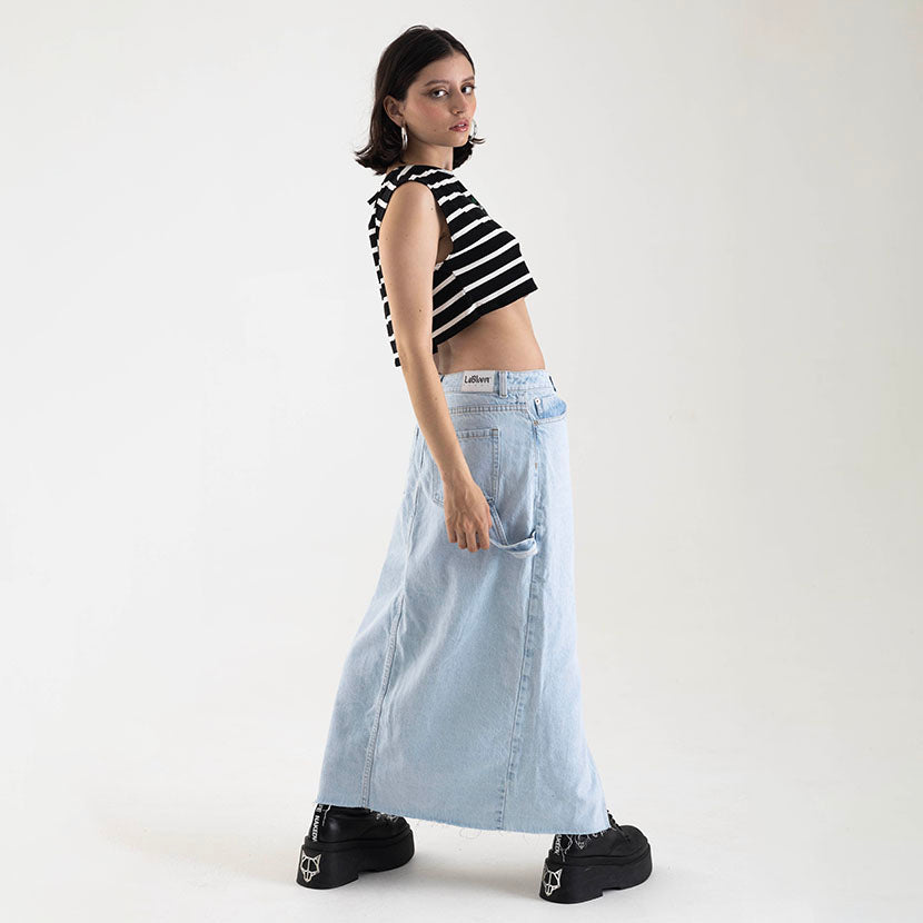 Charlotte Denim Skirt