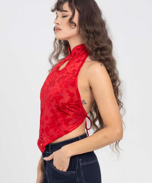 ASIA RED TOP
