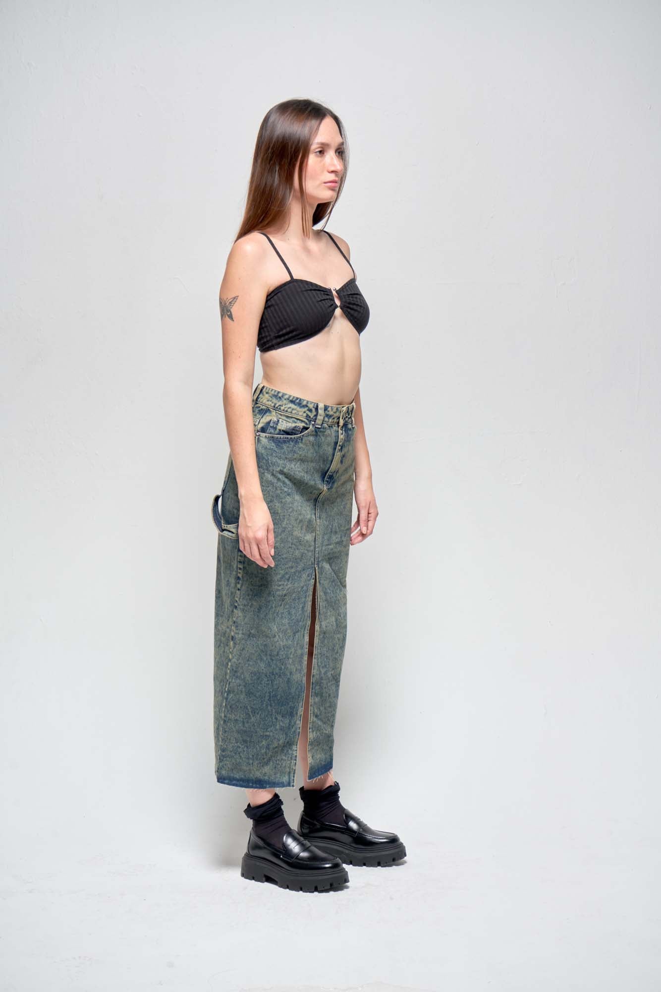 Layla denim skirt