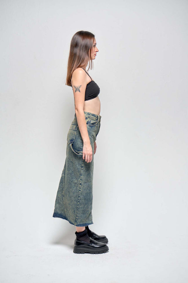 Layla denim skirt