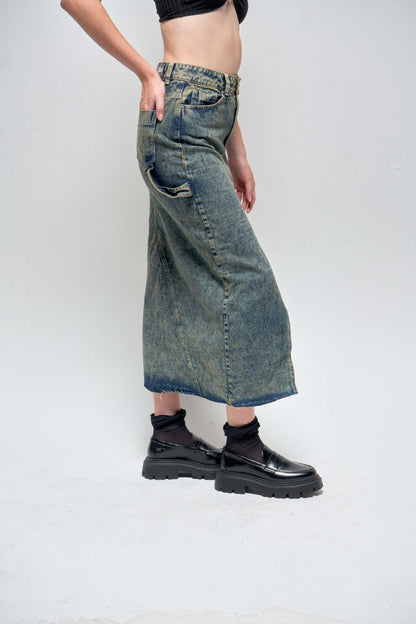 Layla denim skirt