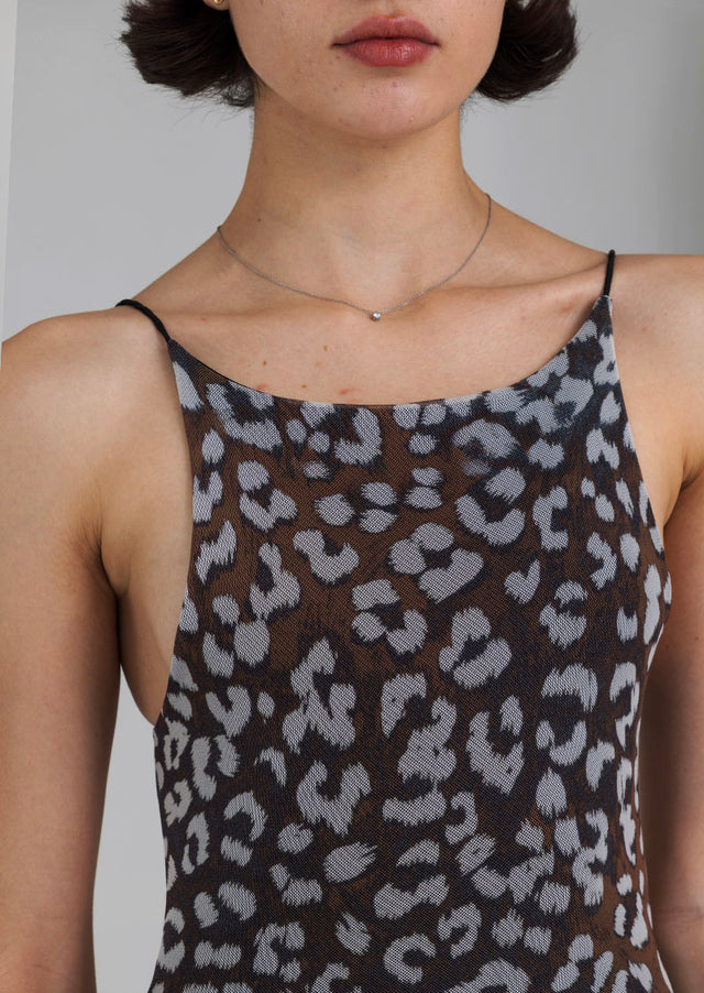 SNELL LEOPARD DRESS