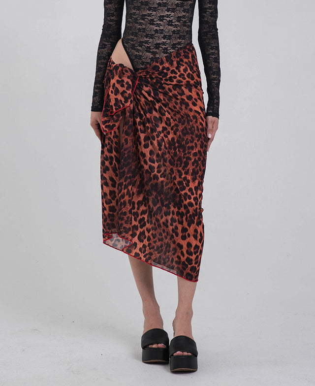 LEOPARD SCARF