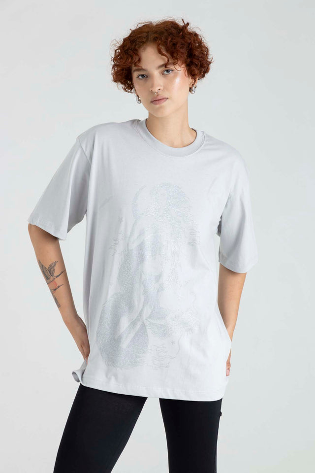 GRAY VENUS TEE