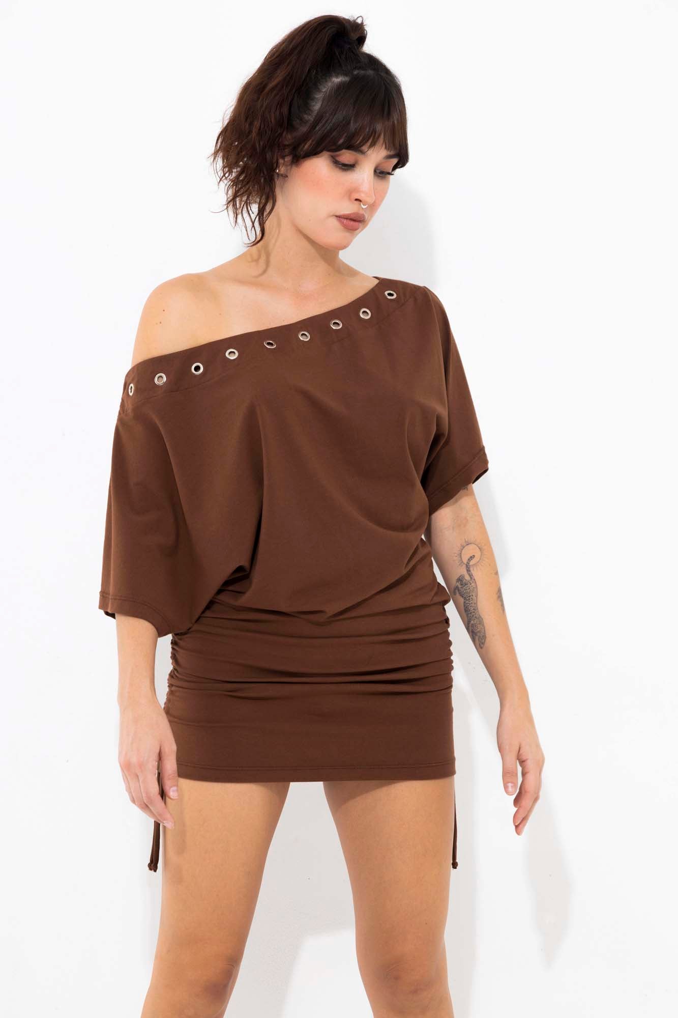 Roco Brown Dress