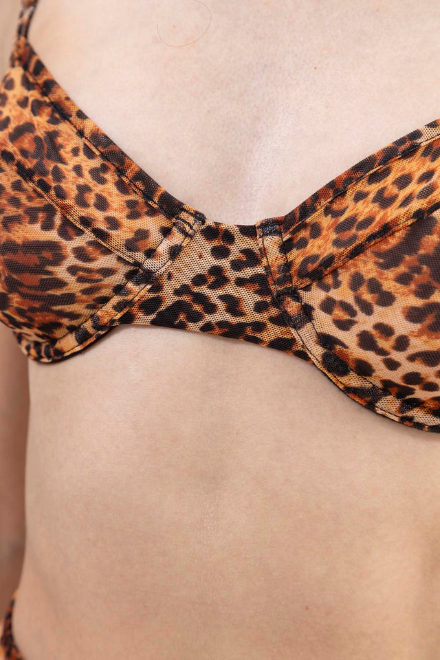 Cheetah Lingerie Set
