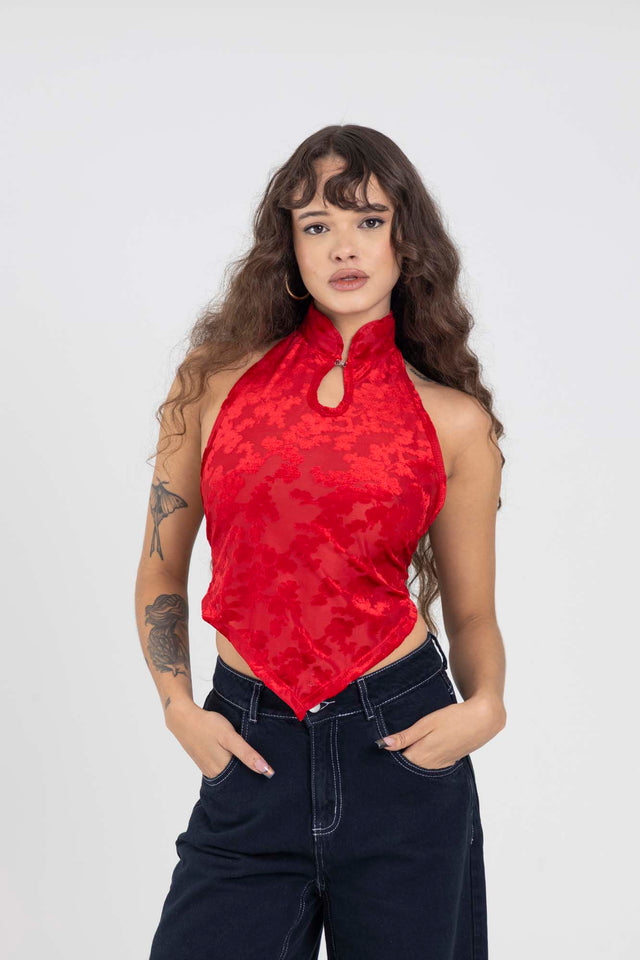 ASIA RED TOP