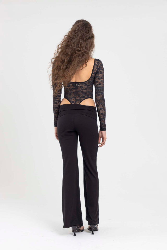 LACE BLACK BODYSUIT